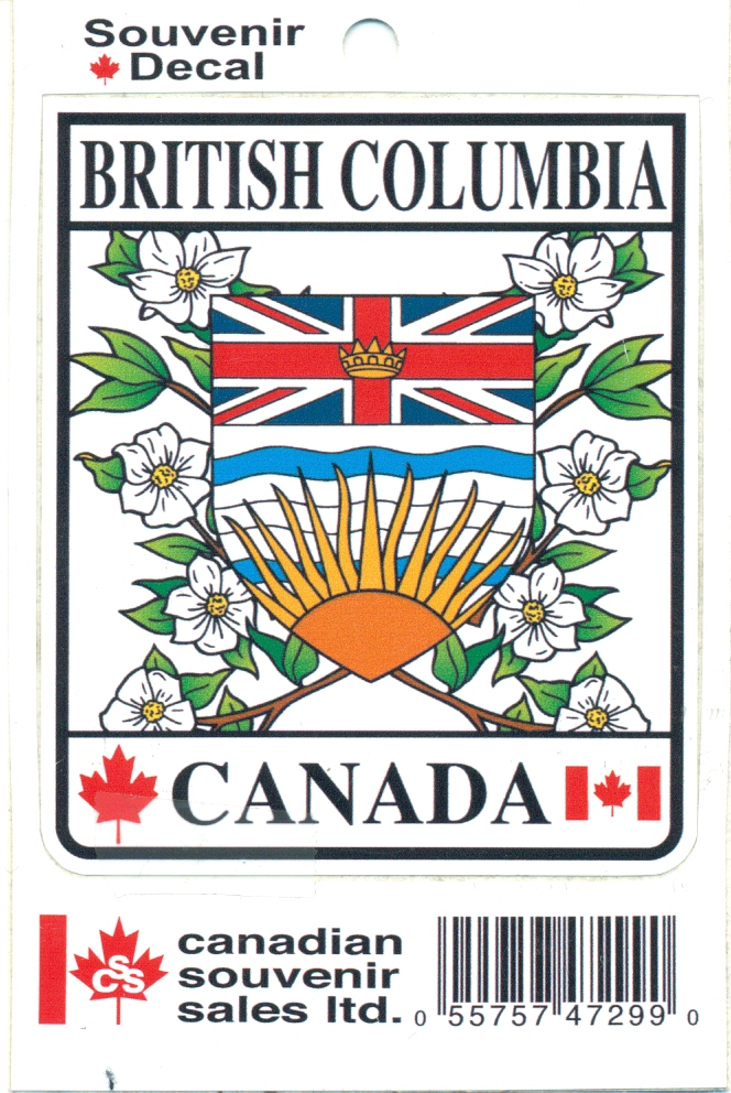 British Columbia Coat of Arms Decal
