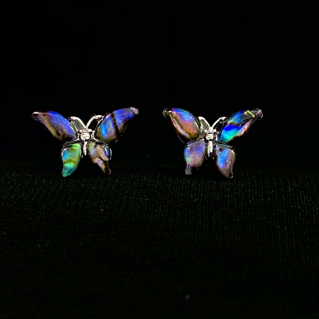 Glacier Pearle Butterfly Earring