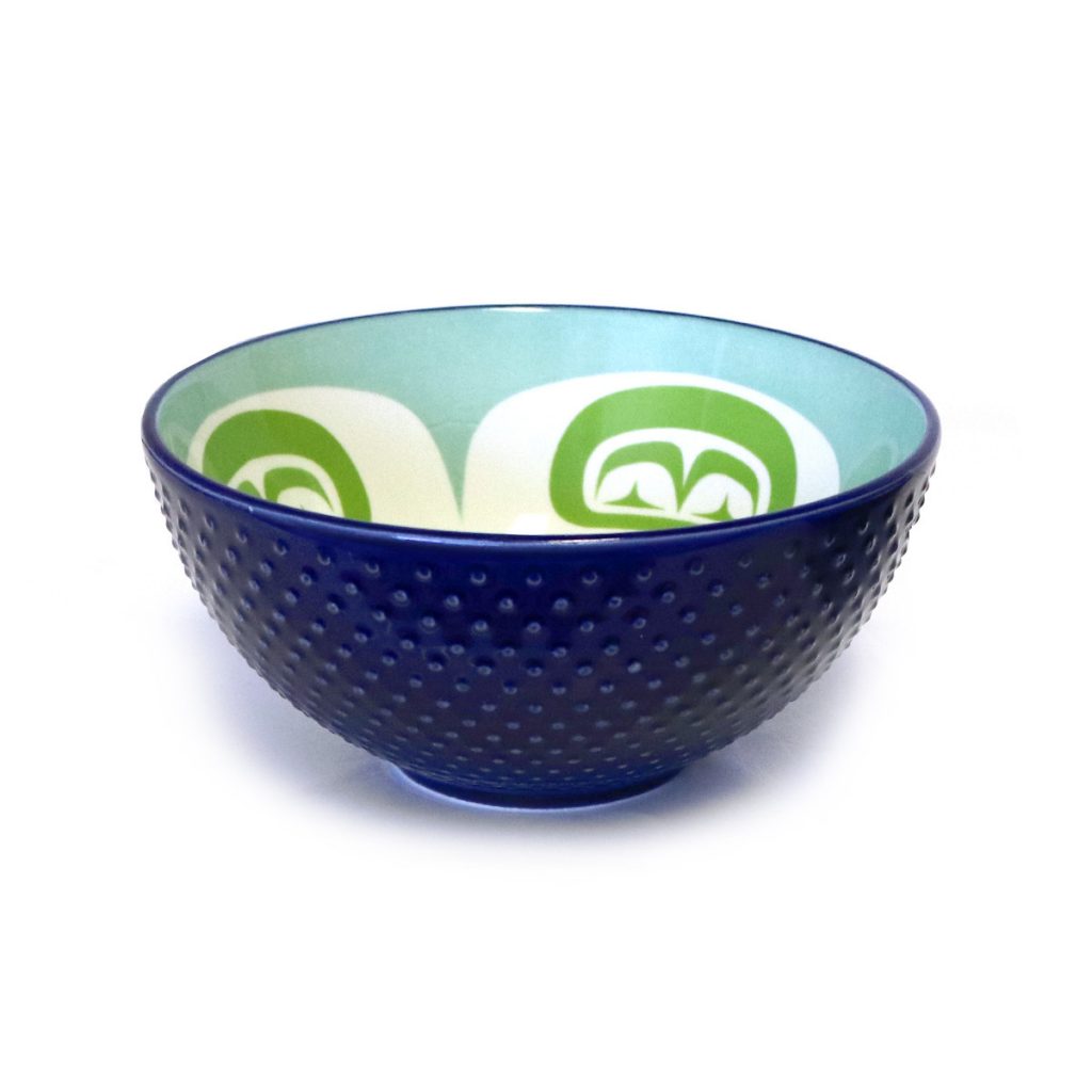 First Nations Medium Porcelain Art Bowl