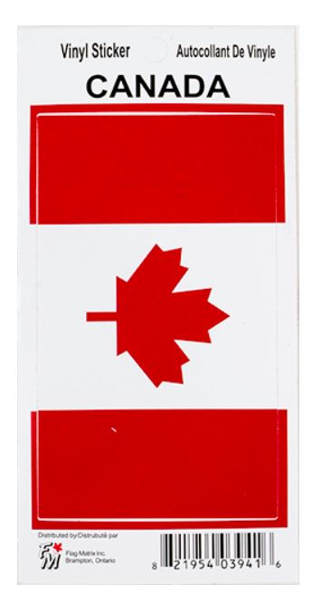 Vinyl Canada Sticker