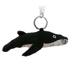 Humpback Whale Plush Keychain