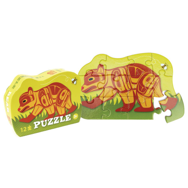 12-Piece Bear Puzzle- Ben Houstie, Bella Bella