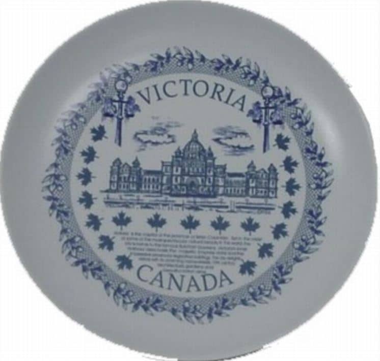 Victoria History Plate